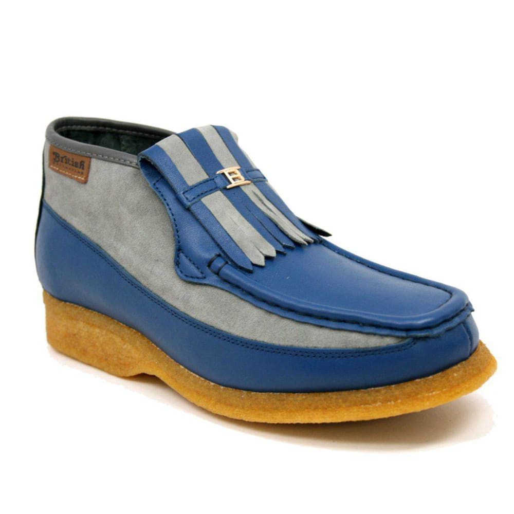 BritiSh Walkers Apollo – Leather & Suede Men’s Chukka Boot | Handcrafted Hybrid Craft With Modern Heritage Style Shoes by British Walkers – Don't Panic Shoes