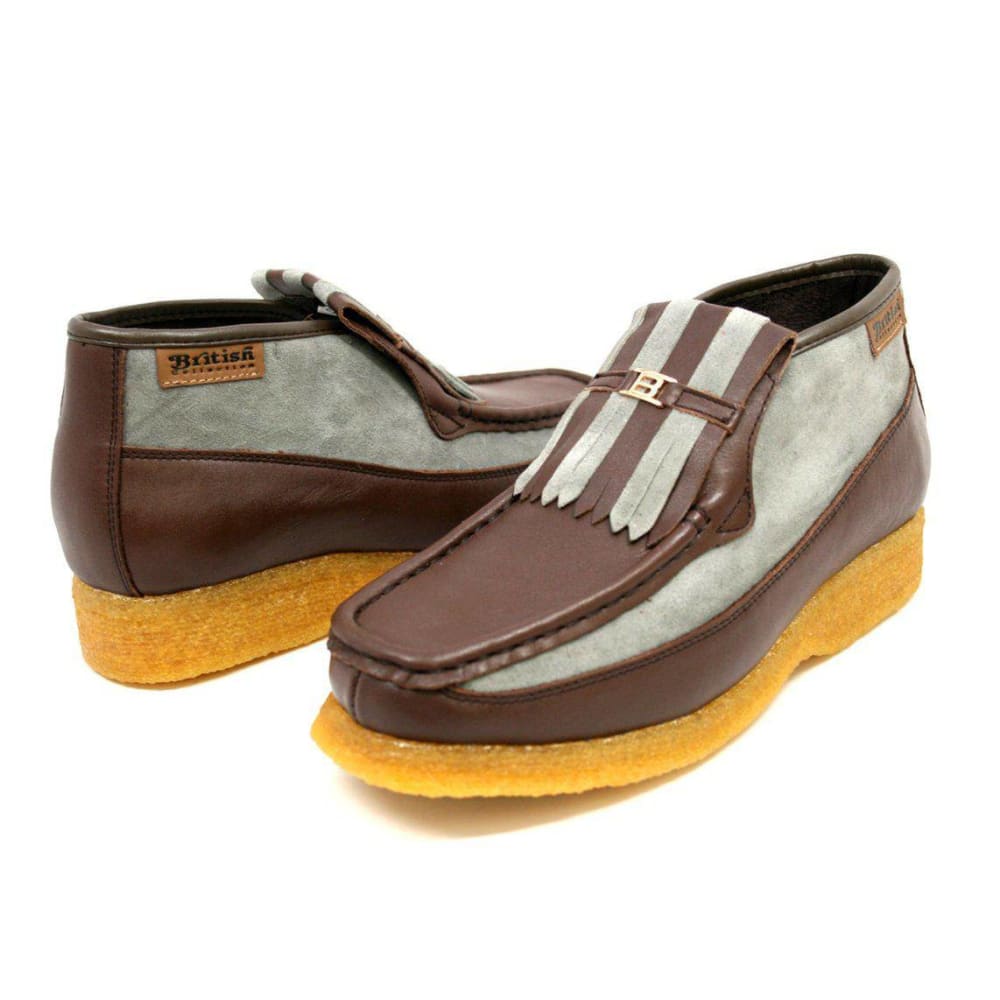 BritiSh Walkers Apollo – Leather & Suede Men’s Chukka Boot | Handcrafted Hybrid Craft With Modern Heritage Style Shoes by British Walkers – Don't Panic Shoes