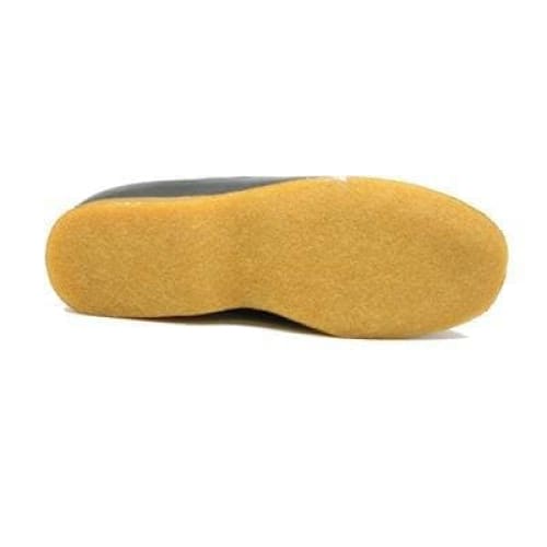 BritiSh Walkers Apollo Men’s Gray Leather & Suede Slip - On Boots – Handcrafted Crepe - Sole Classic Of Modern British Refinement Shoes by British Walkers – Don't Panic Shoes