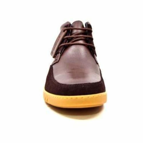British Walkers Birmingham Bally Style Men's Brown Leather High Tops Shoes by British Walkers – Don't Panic Shoes