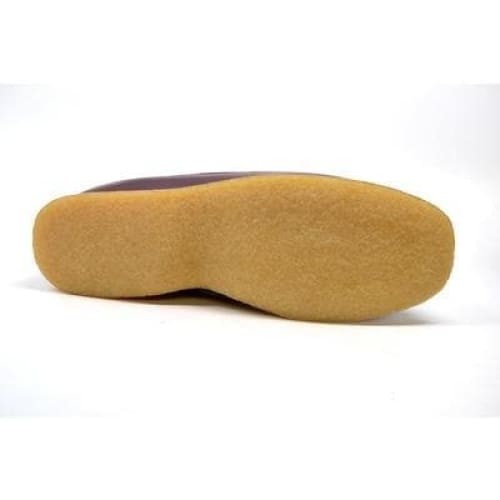 British Walkers Brooklyn Men's Burgundy Leather And Suede Crepe Sole Slip On Shoes by British Walkers – Don't Panic Shoes