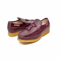 Thumbnail for British Walkers Brooklyn Men’s Burgundy Leather And Suede