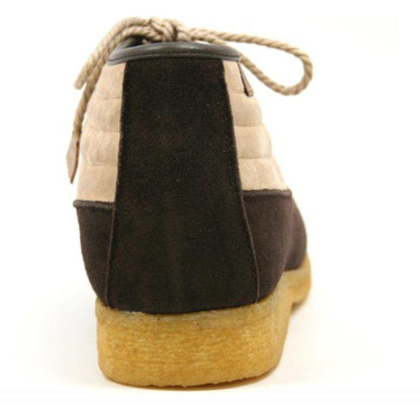 BritiSh Walkers Castle Men’s Leather & Suede Three - Quarter Lace - Up Shoes – HAndcrafted Heritage Blend Of Classic Style and Modern Comfort Shoes by British Walkers – Don't Panic Shoes