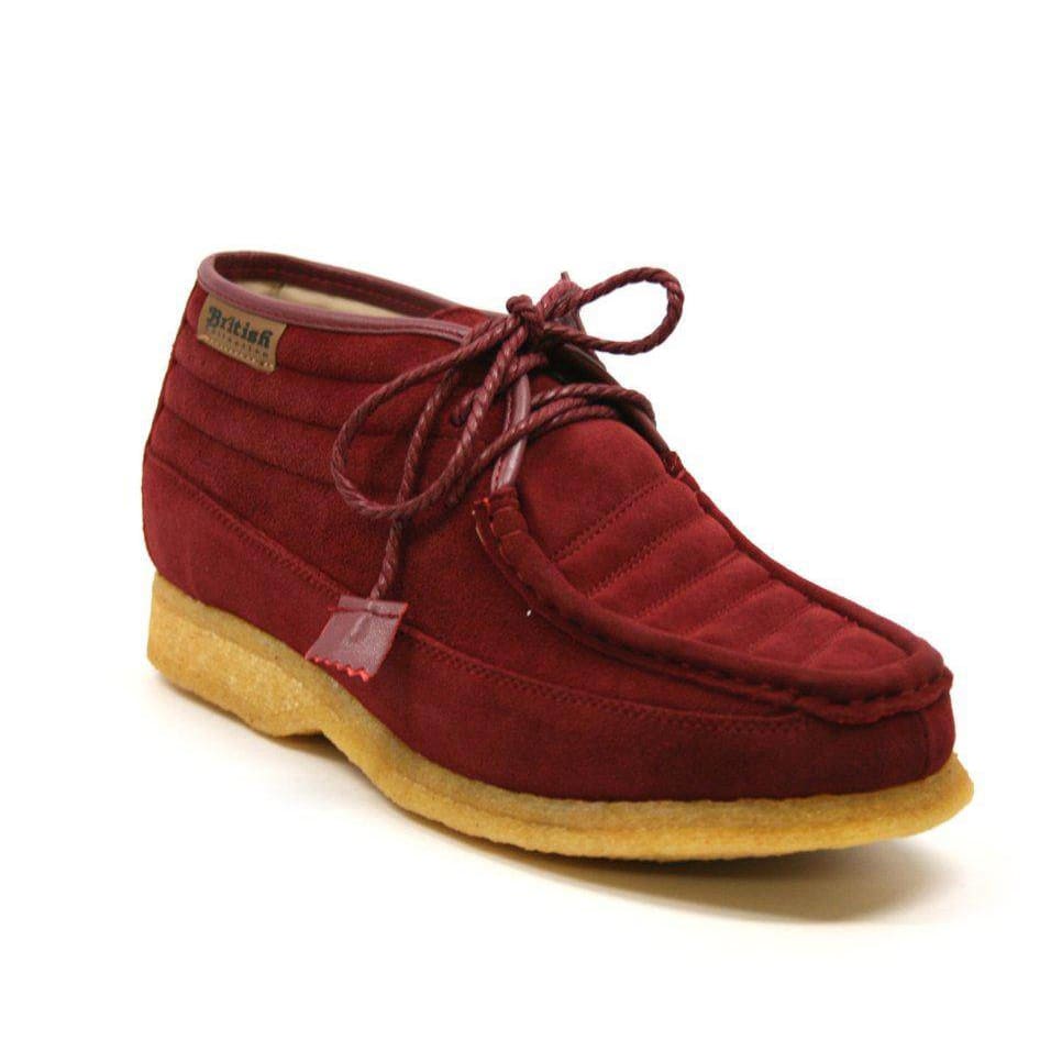 BritiSh Walkers Castle Men’s Leather & Suede Three - Quarter Lace - Up Shoes – HAndcrafted Heritage Blend Of Classic Style and Modern Comfort Shoes by British Walkers – Don't Panic Shoes