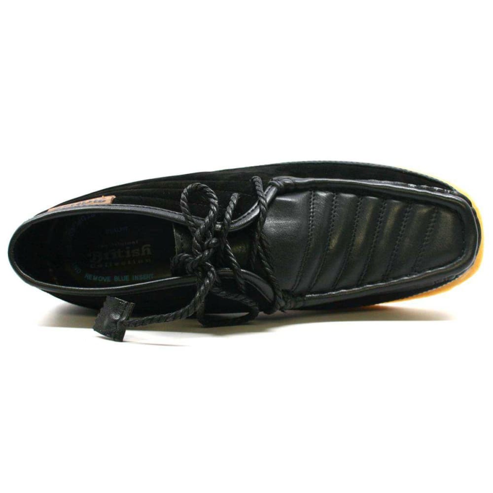 BritiSh Walkers Castle Men’s Leather & Suede Three - Quarter Lace - Up Shoes – HAndcrafted Heritage Blend Of Classic Style and Modern Comfort Shoes by British Walkers – Don't Panic Shoes