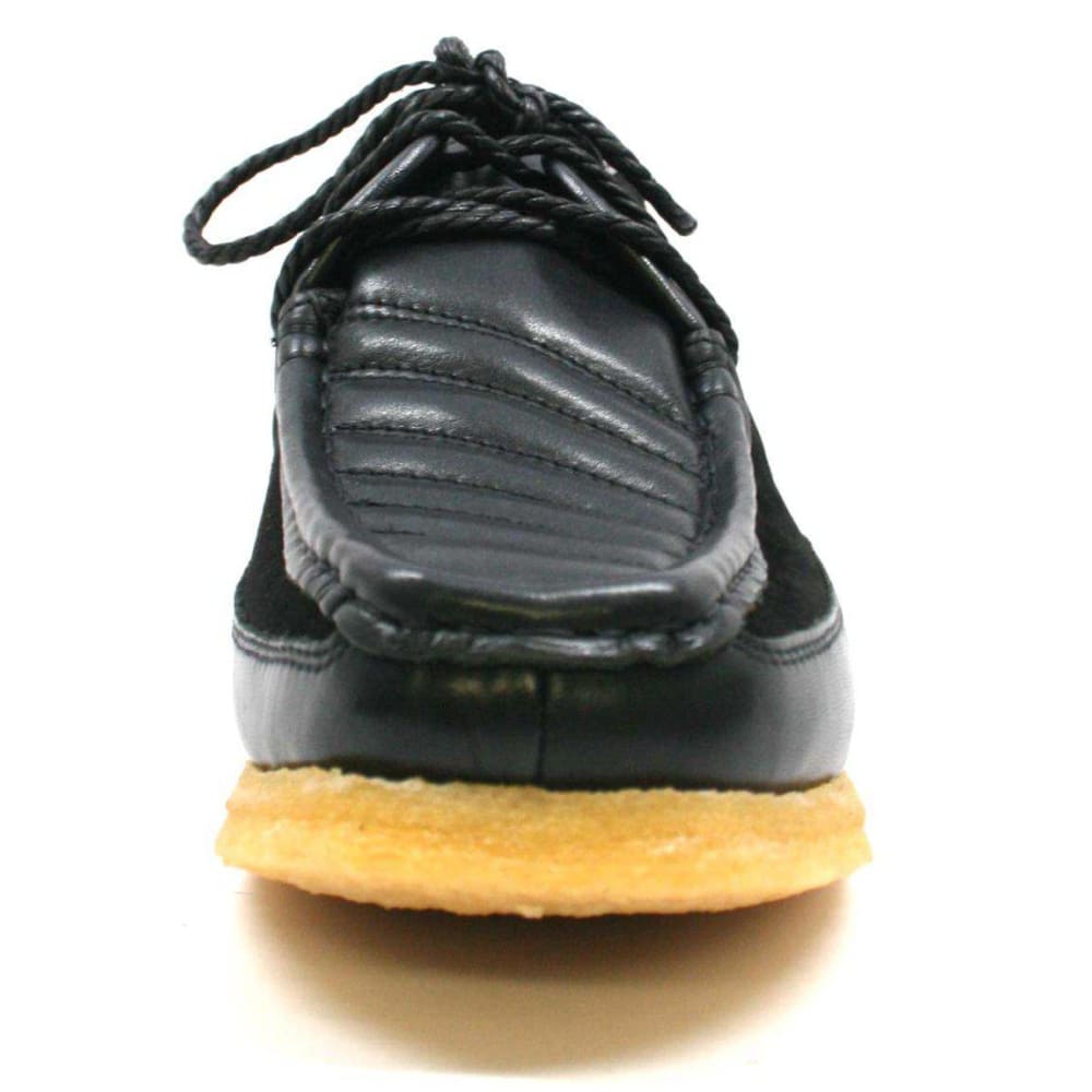 BritiSh Walkers Castle Men’s Leather & Suede Three - Quarter Lace - Up Shoes – HAndcrafted Heritage Blend Of Classic Style and Modern Comfort Shoes by British Walkers – Don't Panic Shoes