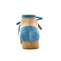 Thumbnail for British Walkers New Castle Wallabee Boots Men’s Blue