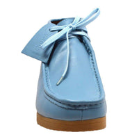 Thumbnail for British Walkers New Castle Wallabee Boots Men’s Sky Blue