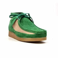 Thumbnail for British Walkers New Castle Wallabee Boots Men’s Green