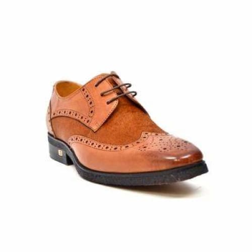 British Walkers Charles Men’s Cognac Leather Oxford Loafers
