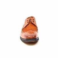 Thumbnail for British Walkers Charles Men’s Cognac Leather Oxford Loafers