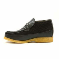 Thumbnail for British Walkers Checkers Men’s Brown Leather And Suede Slip