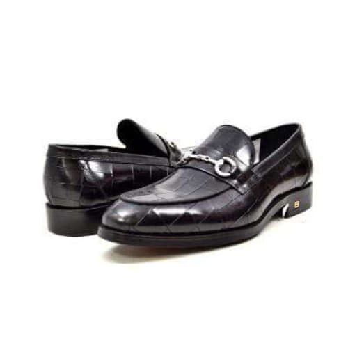 British Walkers Chicago Men's Black Leather Loafers Shoes by British Walkers – Don't Panic Shoes