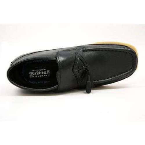 British Walkers Classic Men’s Black Leather Slip On Ankle