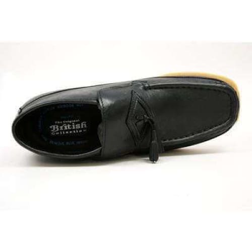 British Walkers Classic Men's Black Leather Slip On Shoes by British Walkers – Don't Panic Shoes