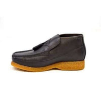 Thumbnail for British Walkers Classic Men’s Brown Leather Slip On Ankle
