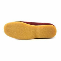 Thumbnail for British Walkers Crown Men’s Burgundy Suede Crepe Sole