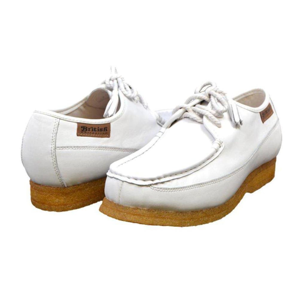 British Walkers Crown Men's Leather And Suede Crepe Sole Shoes Shoes by British Walkers – Don't Panic Shoes