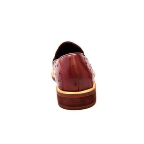 British Walkers Dolche Men's Burgundy Red Leather Loafers Shoes by British Walkers – Don't Panic Shoes