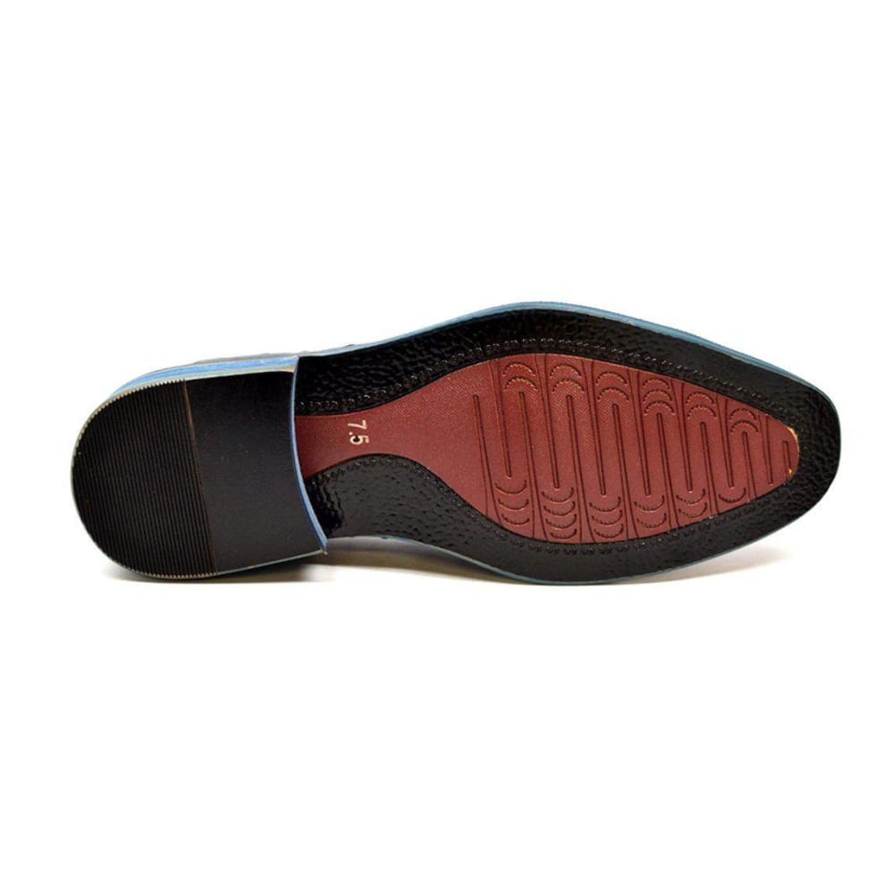 British Walkers Dolche Men's Ostrich Leather Slip Ons Shoes by British Walkers – Don't Panic Shoes