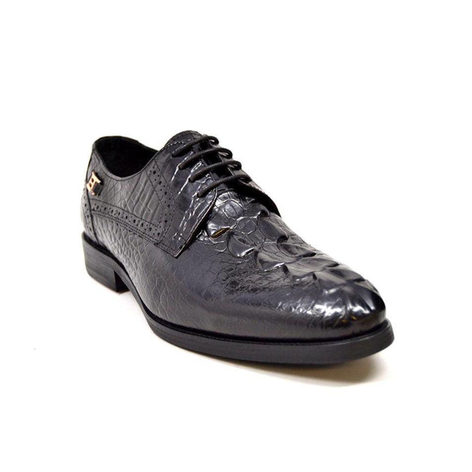 British Walkers Elegance Men's Crocodile Leather Loafers Shoes by British Walkers – Don't Panic Shoes