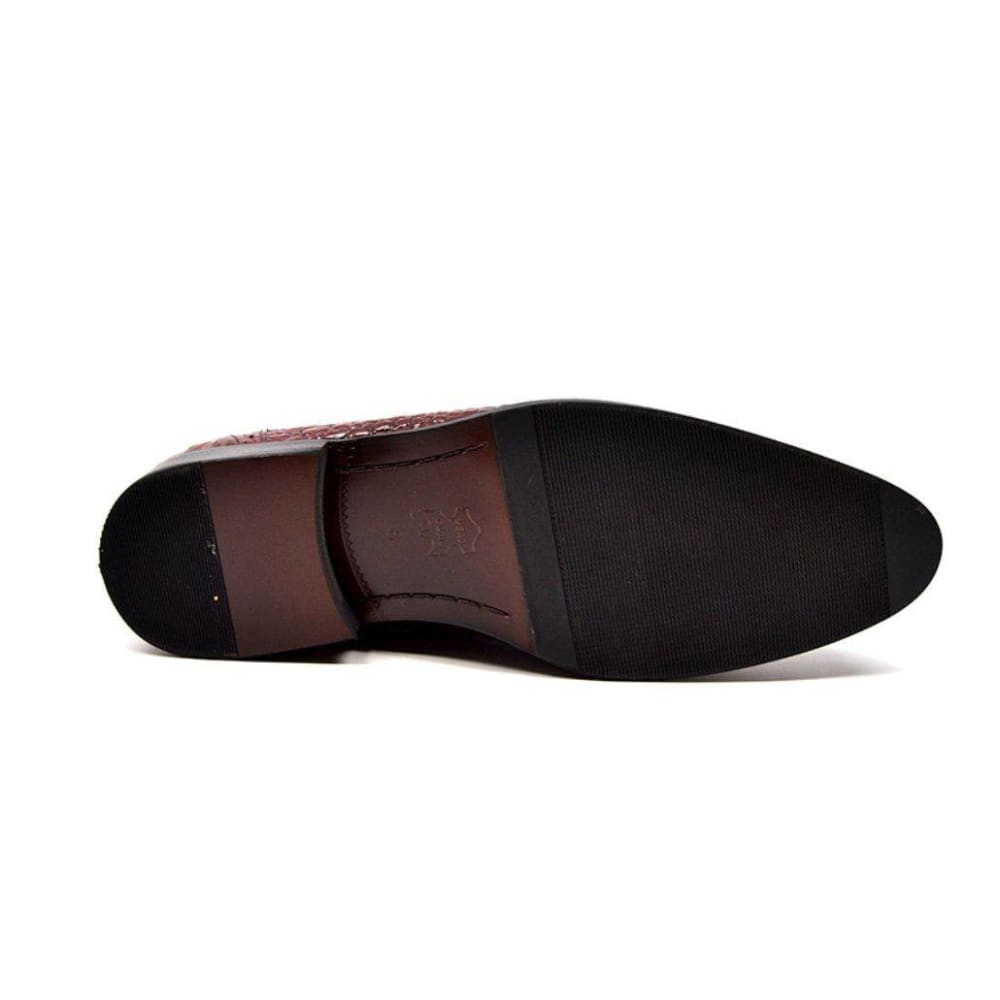 British Walkers Elegance Men's Crocodile Leather Loafers Shoes by British Walkers – Don't Panic Shoes