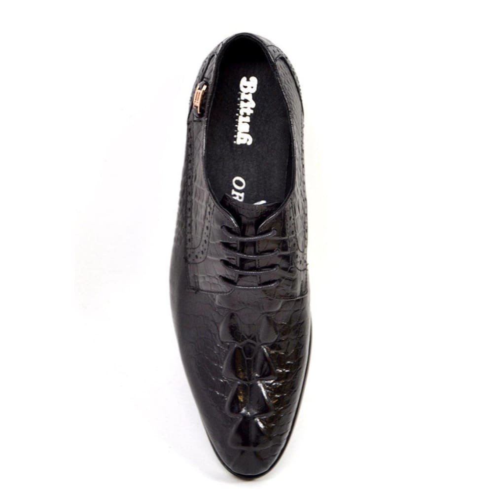 British Walkers Elegance Men's Crocodile Leather Loafers Shoes by British Walkers – Don't Panic Shoes