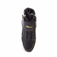 Thumbnail for British Walkers Empire Men’s Black Leather Crepe Sole High
