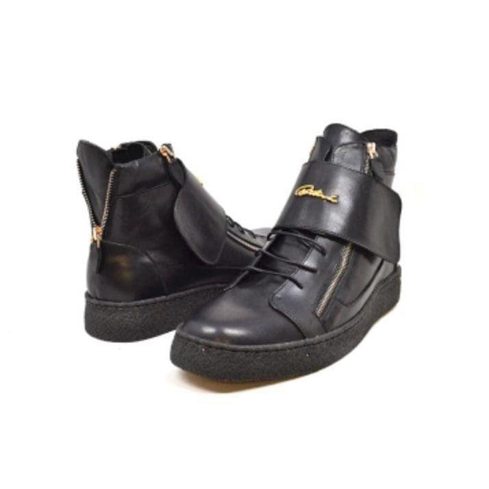 BritiSh Walkers Empire Men’s Leather & Suede Crepe - Sole High - Top Boots – HAndcrafted Hybrid Of Classic Style and Modern Comfort Shoes by British Walkers – Don't Panic Shoes