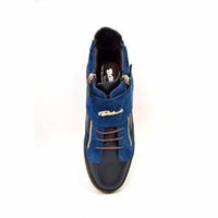 Thumbnail for British Walkers Empire Men’s Navy Blue Leather Crepe Sole