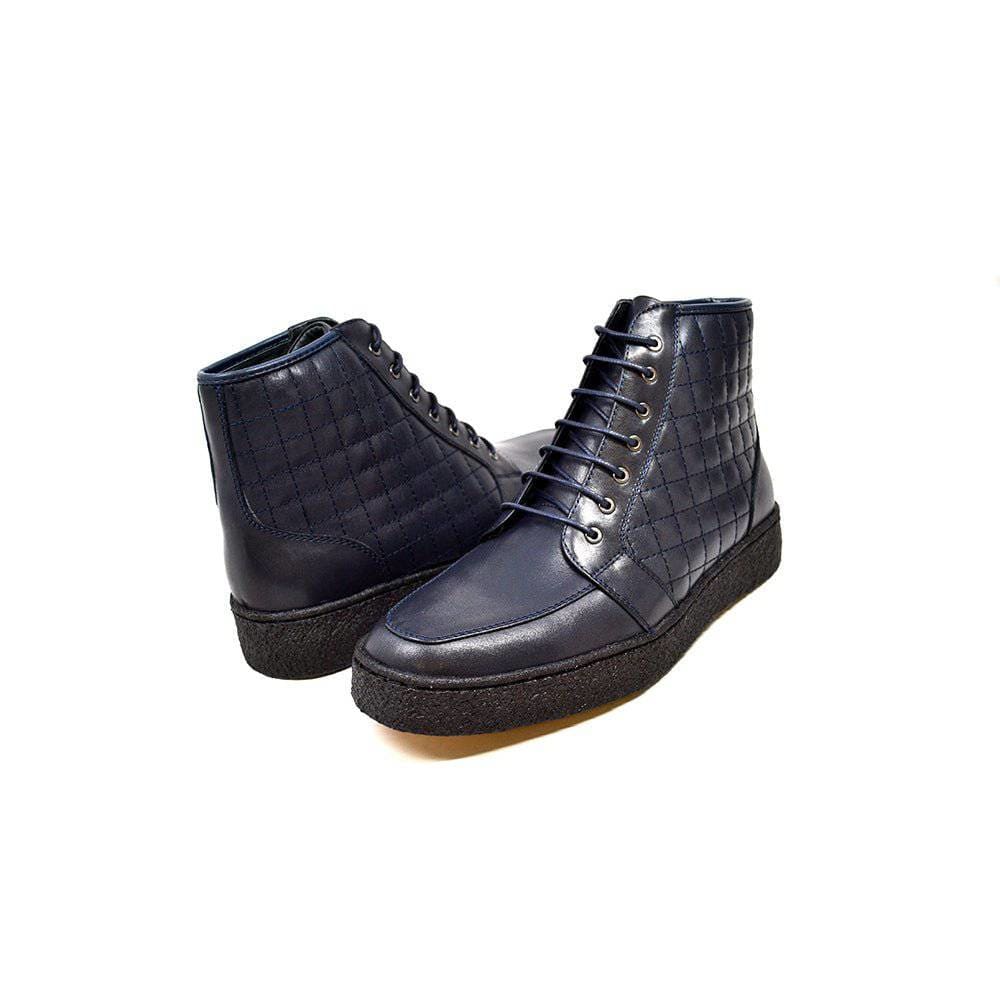 British Walkers Extreme Men's Sleek Design Leather High Tops Shoes by British Walkers – Don't Panic Shoes