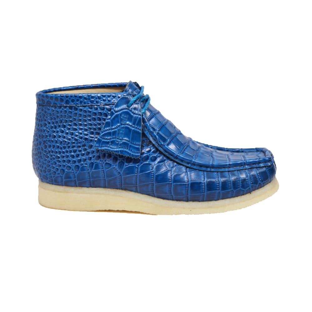 BritiSh Walkers Gators Men’s Alligator Leather High - Top Chukka Boots – HAndcrafted Limited Edition Masterpiece Of Exotic Luxury and Bold British Style Shoes by British Walkers – Don't Panic Shoes