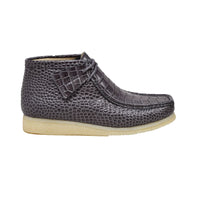 Thumbnail for British Walkers Gray Gators Men’s Alligator Leather Wallabee