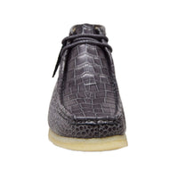 Thumbnail for British Walkers Gray Gators Men’s Alligator Leather Wallabee