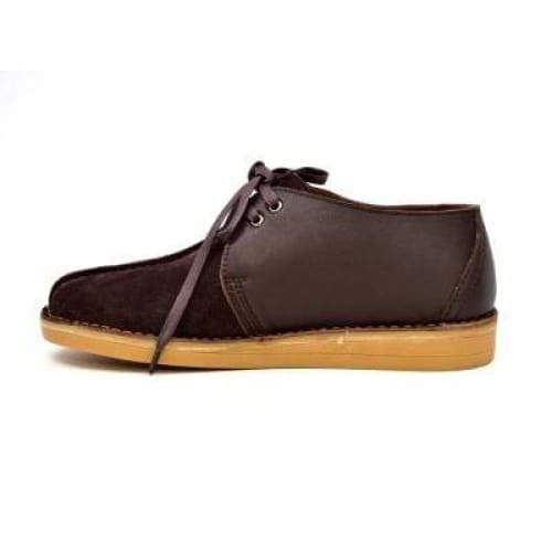 BritiSh Walkers Kingston Men’s Brown Split - Toe Leather & Suede Shoes – Handcrafted Heritage Classic With Modern Everyday Sophistication Shoes by British Walkers – Don't Panic Shoes