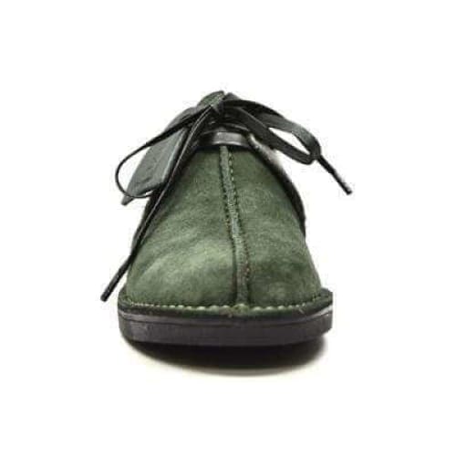 BritiSh Walkers Kingston Men’s Green Split - Toe Leather & Suede Shoes – Handcrafted Vintage Luxury With Modern Artisanal Sophistication Shoes by British Walkers – Don't Panic Shoes