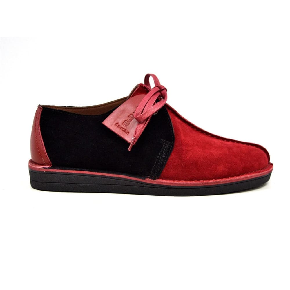 BritiSh Walkers Kingston Men’s Split - Toe Leather & Suede Shoes – Handcrafted Heritage Classic With Modern Urban Sophistication Shoes by British Walkers – Don't Panic Shoes