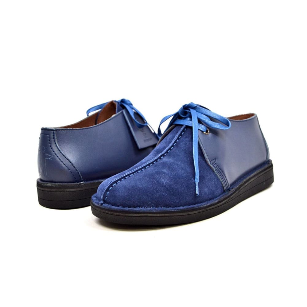 BritiSh Walkers Kingston Men’s Split - Toe Leather & Suede Shoes – Handcrafted Heritage Classic With Modern Urban Sophistication Shoes by British Walkers – Don't Panic Shoes