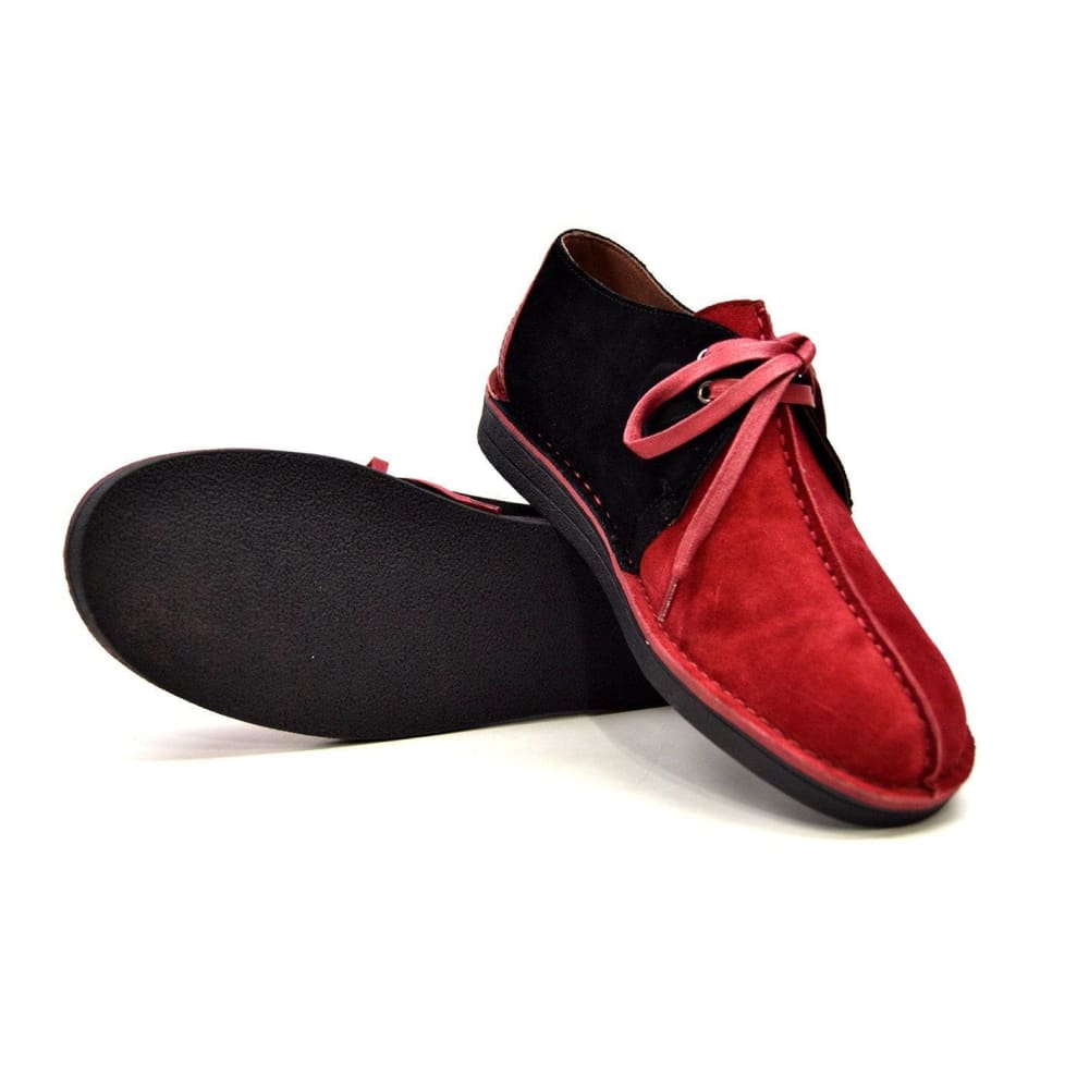 BritiSh Walkers Kingston Men’s Split - Toe Leather & Suede Shoes – Handcrafted Heritage Classic With Modern Urban Sophistication Shoes by British Walkers – Don't Panic Shoes