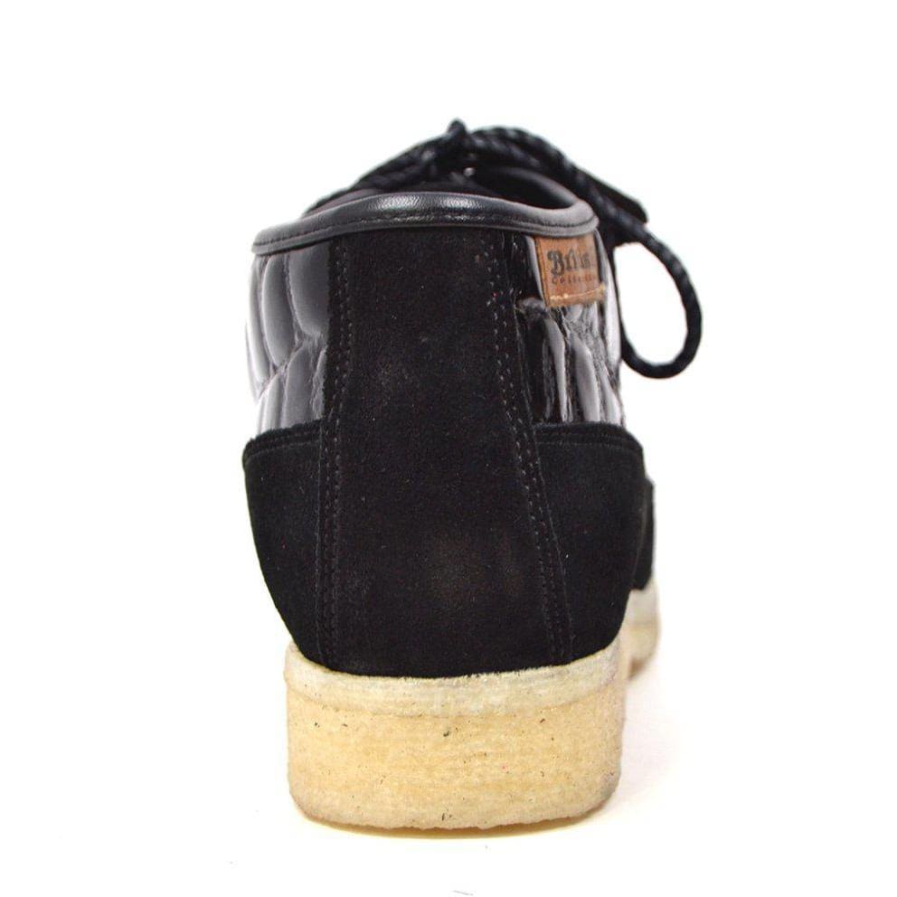 BritiSh Walkers Knicks Croc Men’s Exotic Crocodile Leather & Suede Chukka Boots – Handcrafted Urban Luxury With Bold Signature Style Shoes by British Walkers – Don't Panic Shoes