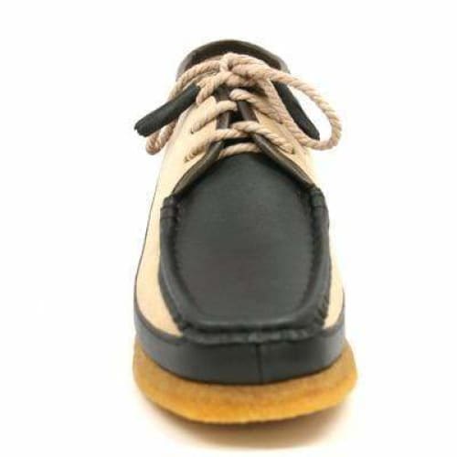 British Walkers Knicks Men's Brown Suede And Beige Leather Shoes by British Walkers – Don't Panic Shoes