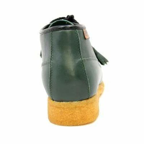 British Walkers Knicks Men's Green Leather Mid Top Chukka Boots Shoes by British Walkers – Don't Panic Shoes