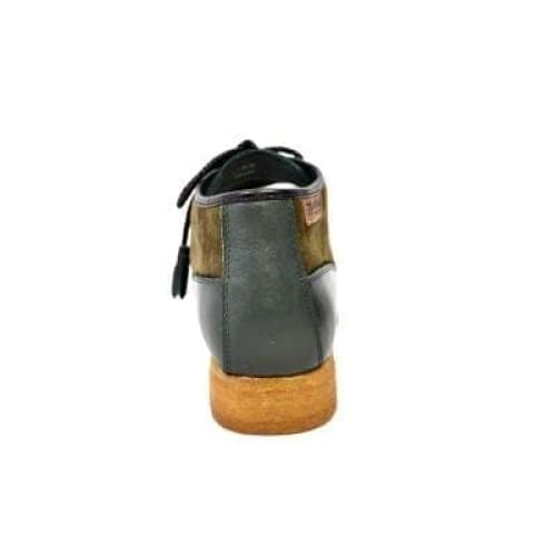 British Walkers Knicks Men's Green Suede And Leather Ankle Boots Shoes by British Walkers – Don't Panic Shoes