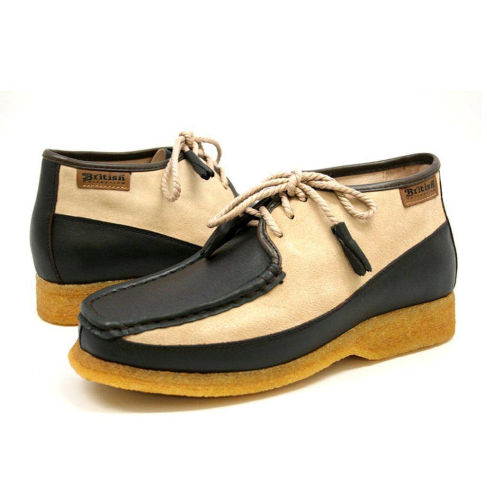 British Walkers Knicks Men's Leather And Suede Chukka Boots Shoes by British Walkers – Don't Panic Shoes