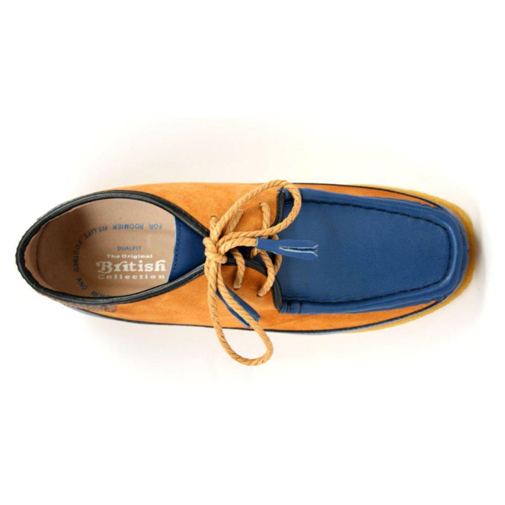 British Walkers Knicks Men's Leather And Suede Chukka Boots Shoes by British Walkers – Don't Panic Shoes