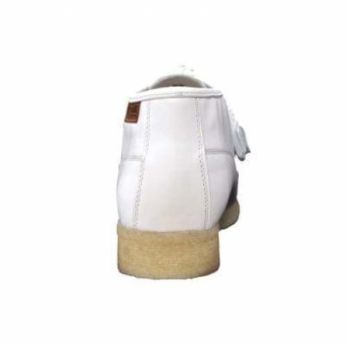 British Walkers Knicks Men's White Leather Lace Up Shoes by British Walkers – Don't Panic Shoes