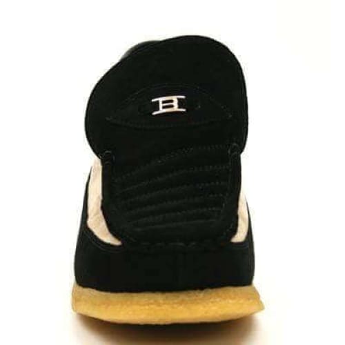 British Walkers Liberty Men's Black And Tan Suede Slip On Chukka Boots Shoes by British Walkers – Don't Panic Shoes