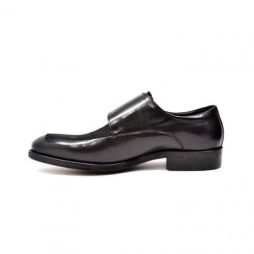 British Walkers Master Men's Black Leather Velcro Loafers Shoes by British Walkers – Don't Panic Shoes