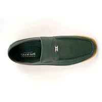 Thumbnail for British Walkers Bwb Men’s Green Leather Slip On Ankle Boots