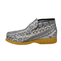 Thumbnail for British Walkers Bwb Men’s Snake Skin Leather Ankle Boots